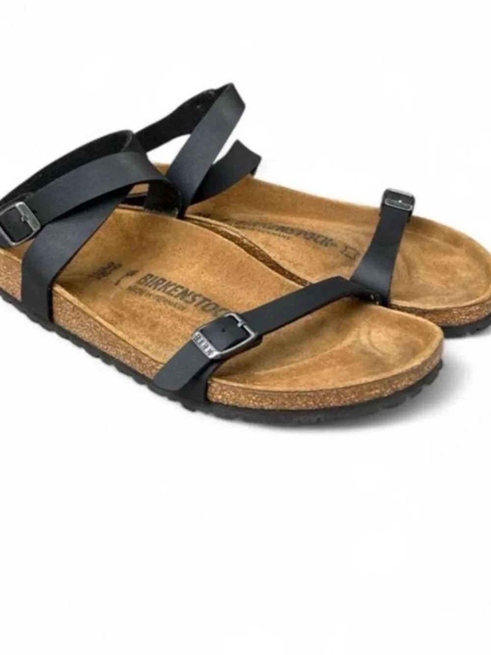 Birkenstock | Daloa Black Strappy Ankle Sandals